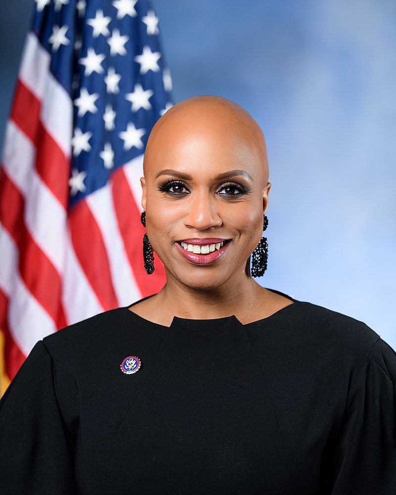 portrait of Congresswoman Ayanna Pressley 